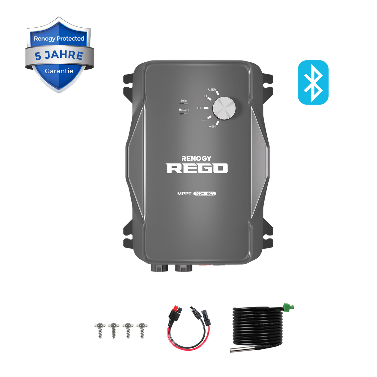 REGO 12V 60A MPPT Solar Laderegler