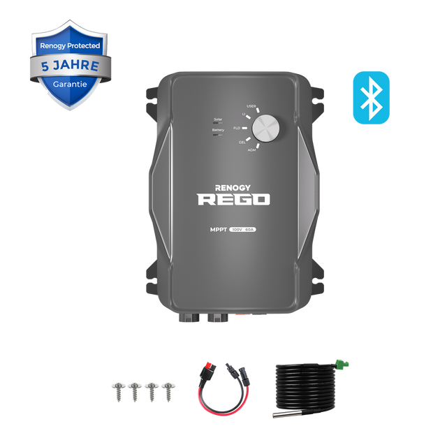 REGO 12V 60A MPPT Solar Laderegler