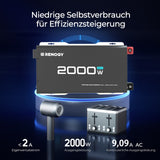 2000W 24V Reine Sinuswelle Wechselrichter