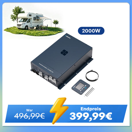 2000W Wechselrichter Ladegerät