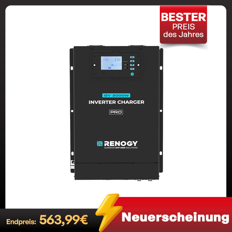 Pro 12V 2000W HF Wechselrichter Ladegerät