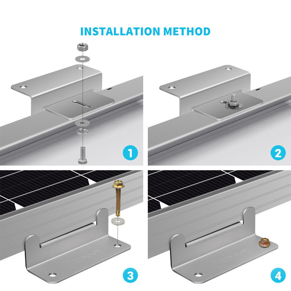 Zubehöre und Kabel für 300W Solarmodul