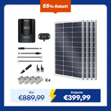 400W monokristallines Solaranlage Premium mit Rover 40A Laderegler