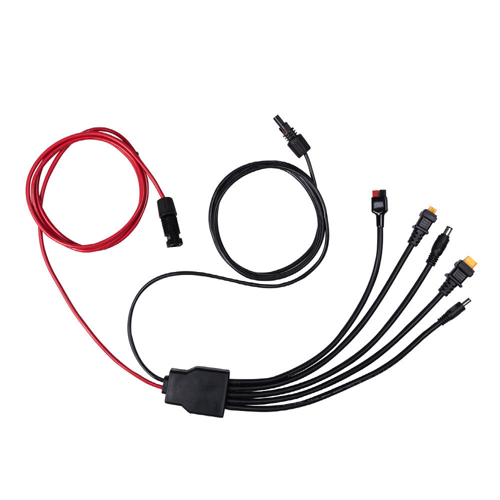 5-in-1 Solar Kabel zwischen Solarmodul und Powerstation