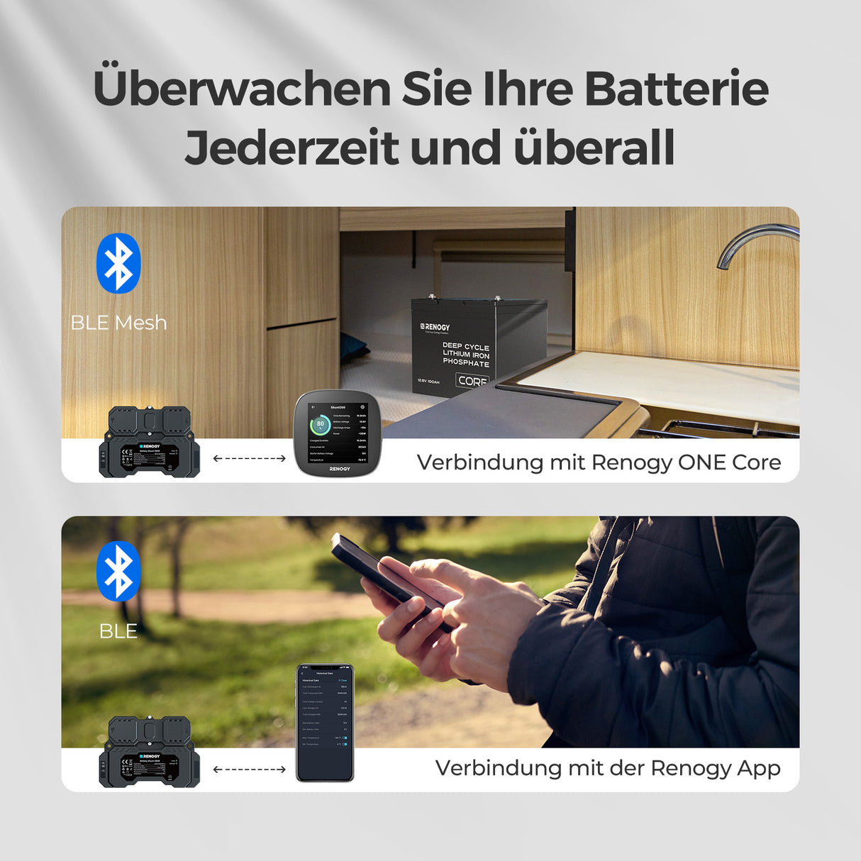 Renogy Batterie Shunt 300