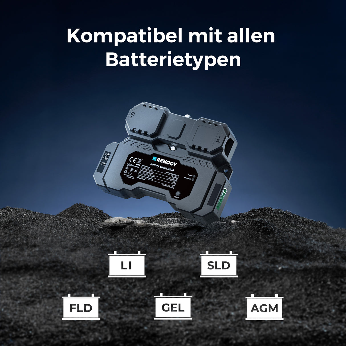 Renogy Batterie Shunt 300