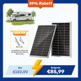 100W Bifaziales Solarmodul N-Typ
