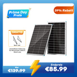 100W Bifaziales Solarmodul N-Typ