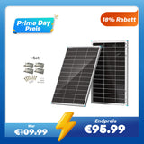 100W Bifaziales Solarmodul N-Typ