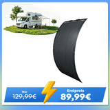 100W 12V Flexibles  Solarmodul ETFE Monokristallines Wohnmobil
