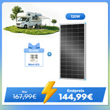 ShadowFlux 120W Solarmodul Anti-Beschattung N-Typ
