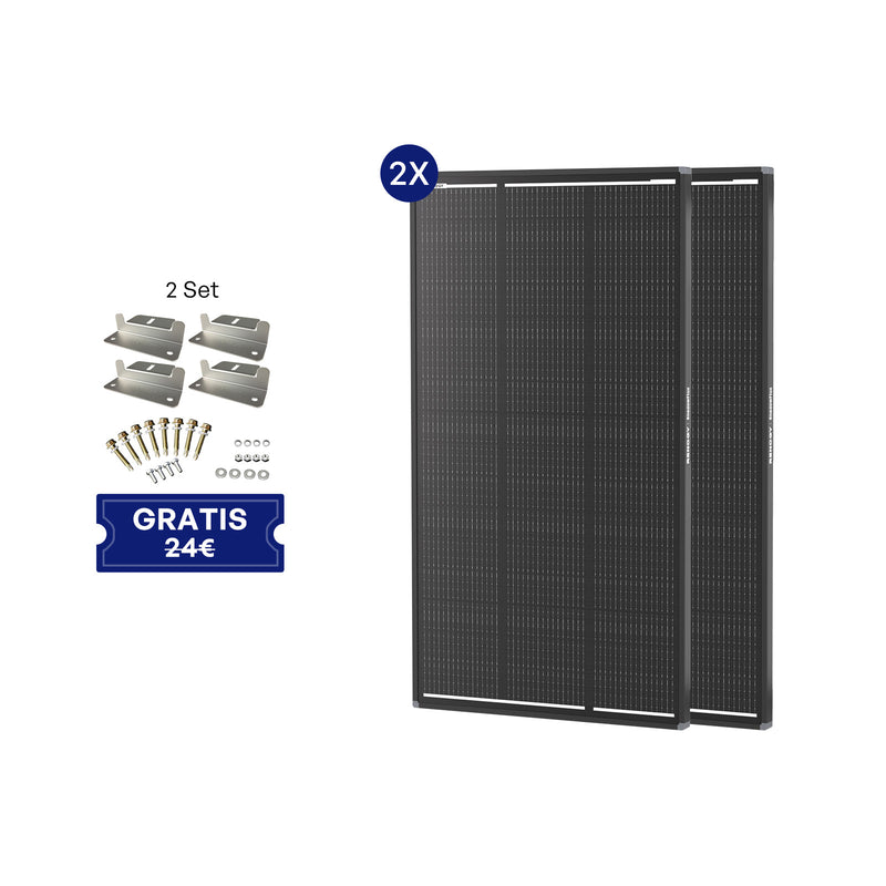 ShadowFlux 200W Solarmodul Anti-Beschattung N-Typ