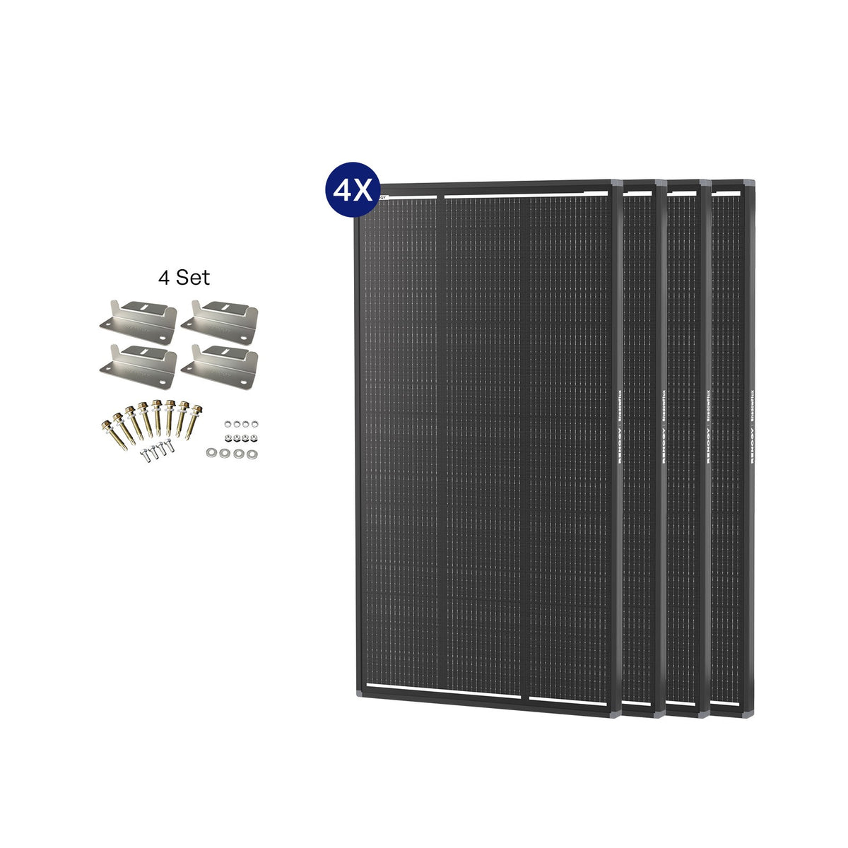 ShadowFlux 120W Solarmodul Anti-Beschattung N-Typ