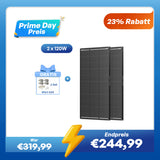 ShadowFlux 120W Solarmodul Anti-Beschattung N-Typ