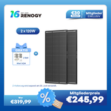 ShadowFlux 200W Solarmodul Anti-Beschattung N-Typ
