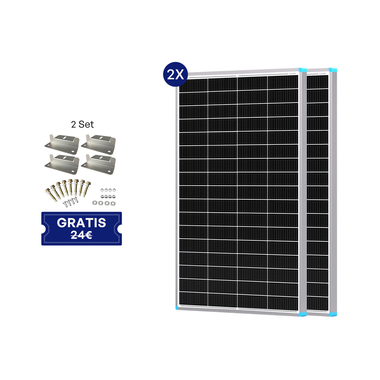 16BB N-Typ 175W Solarmodul