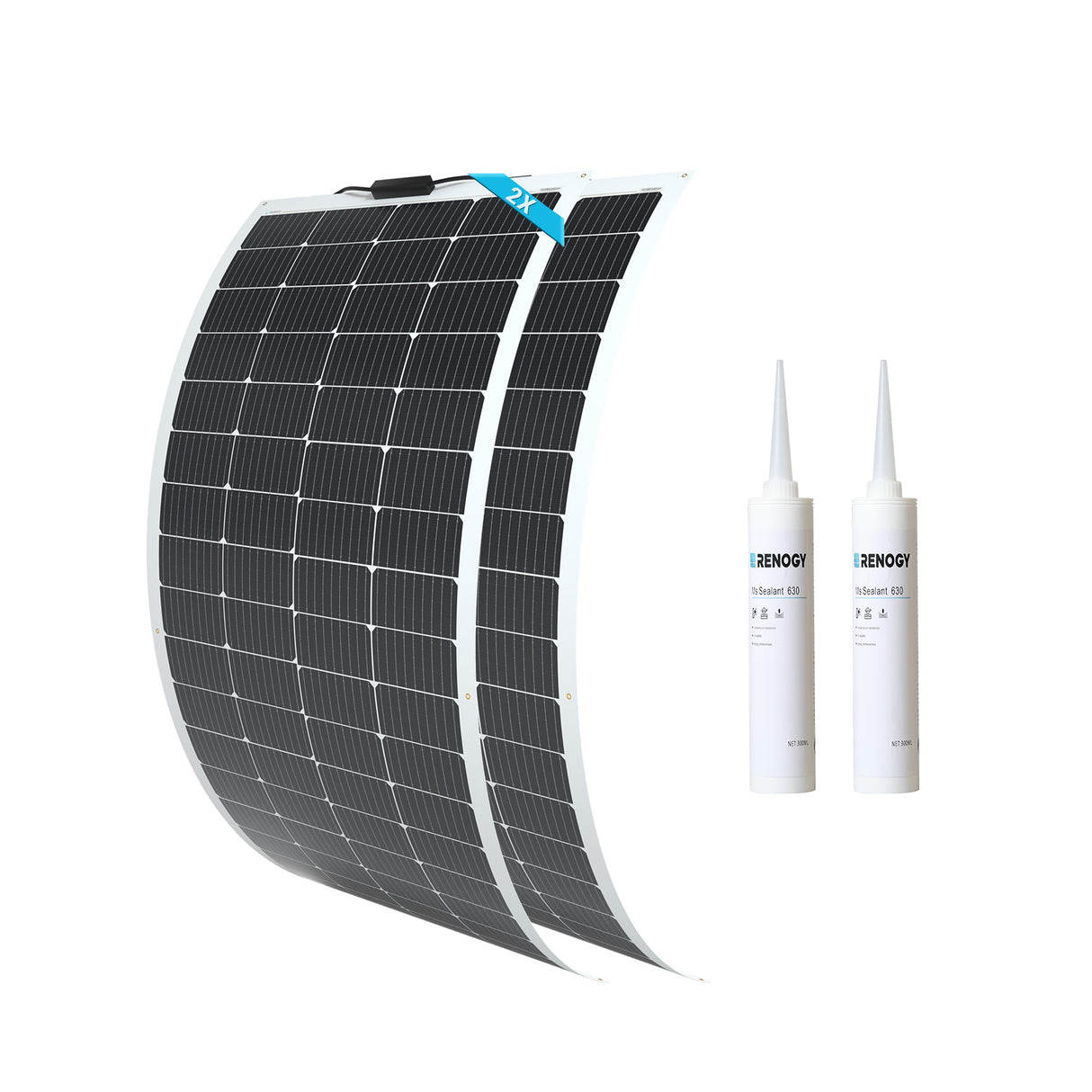 200W 12V Flexibles Solarmodul Monokristallin