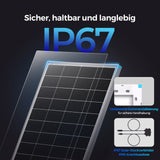 400W monokristallines Solaranlage Premium mit Rover 40A Laderegler