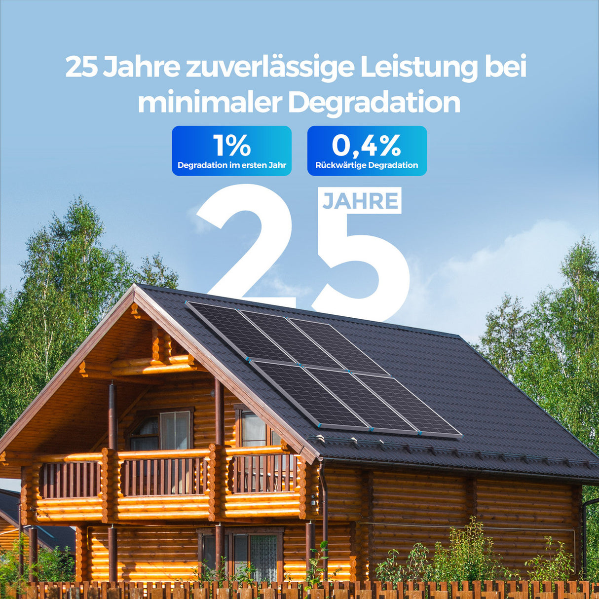 16BB N-Typ 200 Watt Solarmodul