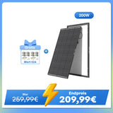 ShadowFlux 200W Solarmodul Anti-Beschattung N-Typ