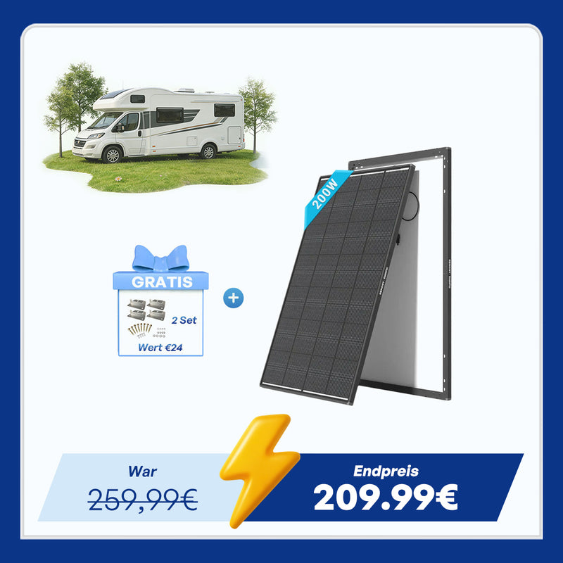 ShadowFlux 200W Solarmodul Anti-Beschattung N-Typ