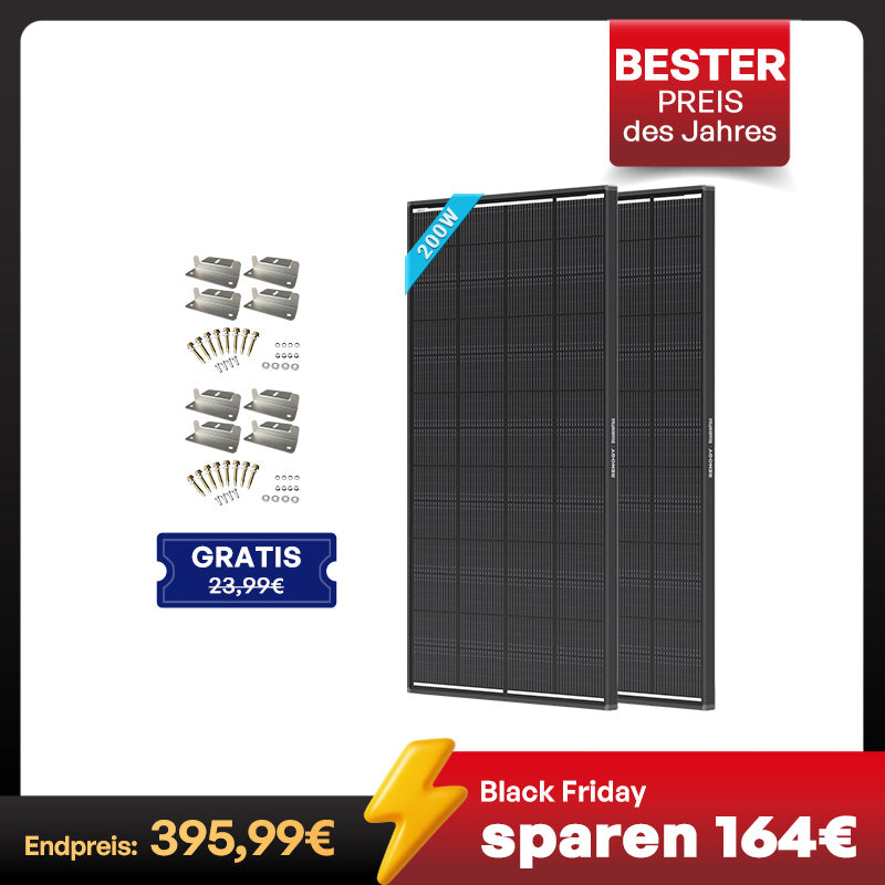 ShadowFlux 12V Solarmodul Anti-Beschattung 200W/120W