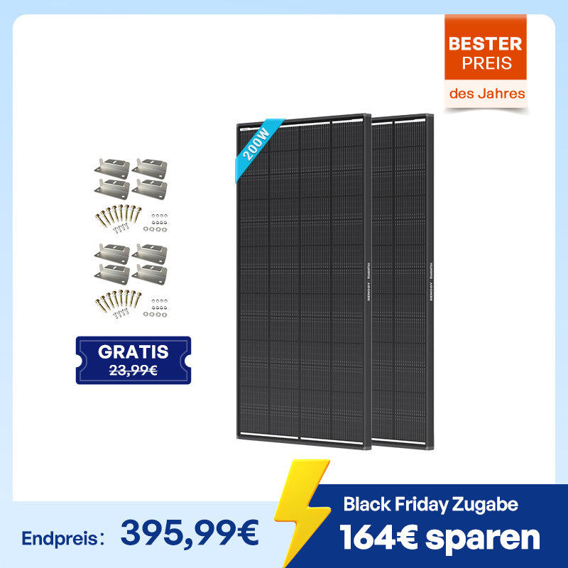 ShadowFlux 12V Solarmodul Anti-Beschattung 200W/120W