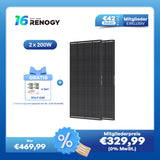 ShadowFlux 200W Solarmodul Anti-Beschattung N-Typ