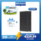 ShadowFlux 200W Solarmodul Anti-Beschattung N-Typ