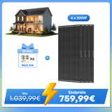 ShadowFlux 200W Solarmodul Anti-Beschattung N-Typ