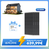 ShadowFlux 200W Solarmodul Anti-Beschattung N-Typ