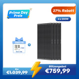 ShadowFlux 200W Solarmodul Anti-Beschattung N-Typ