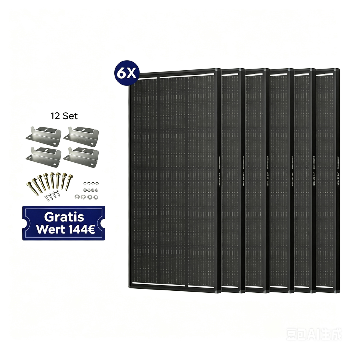 ShadowFlux 200W Solarmodul Anti-Beschattung N-Typ