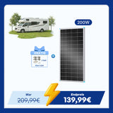 16BB N-Typ 200W Solarmodul