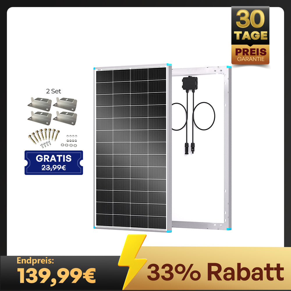 16BB N-Typ 200 Watt Solarmodul