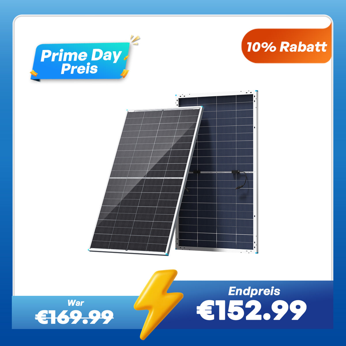 200W Bifaziales Solarmodul N-Typ