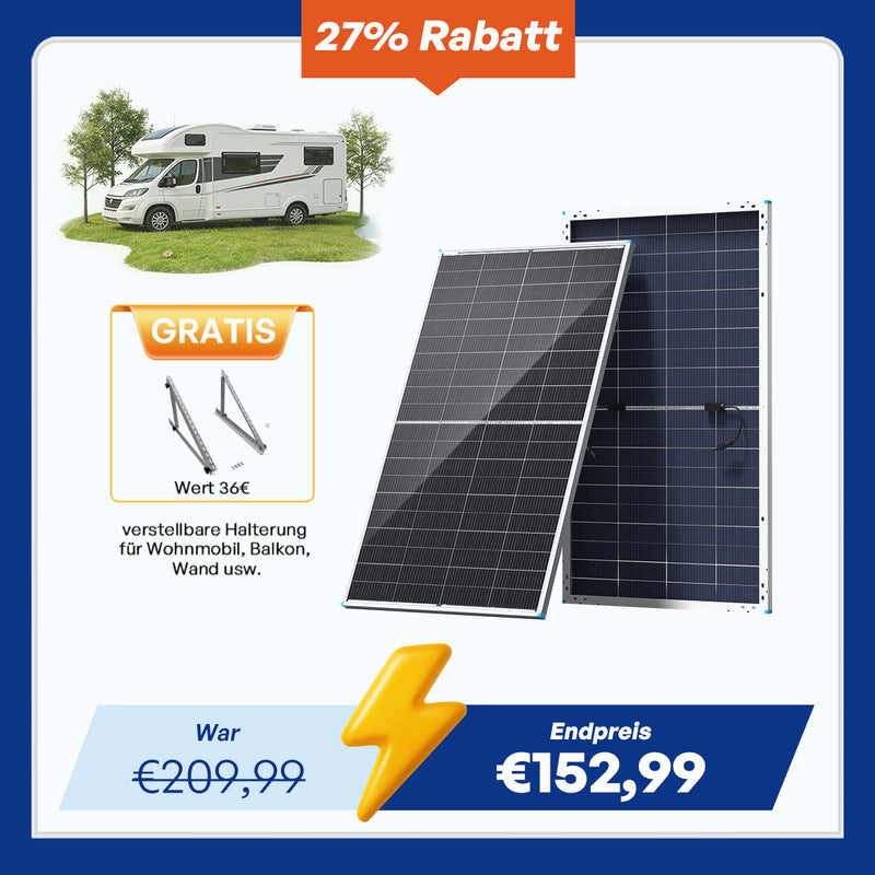 200W Bifaziales Solarmodul N-Typ