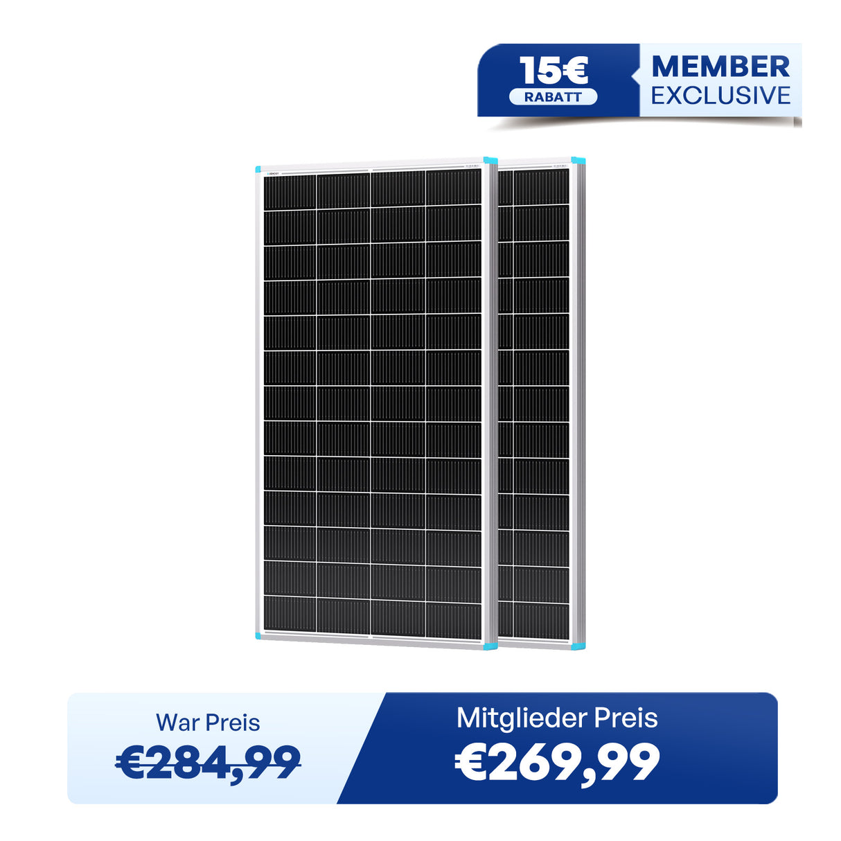 N Type 12V Solarmodul 200W/175W/100W