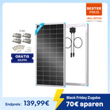 N Type 12V Solarmodul 200W/175W/100W