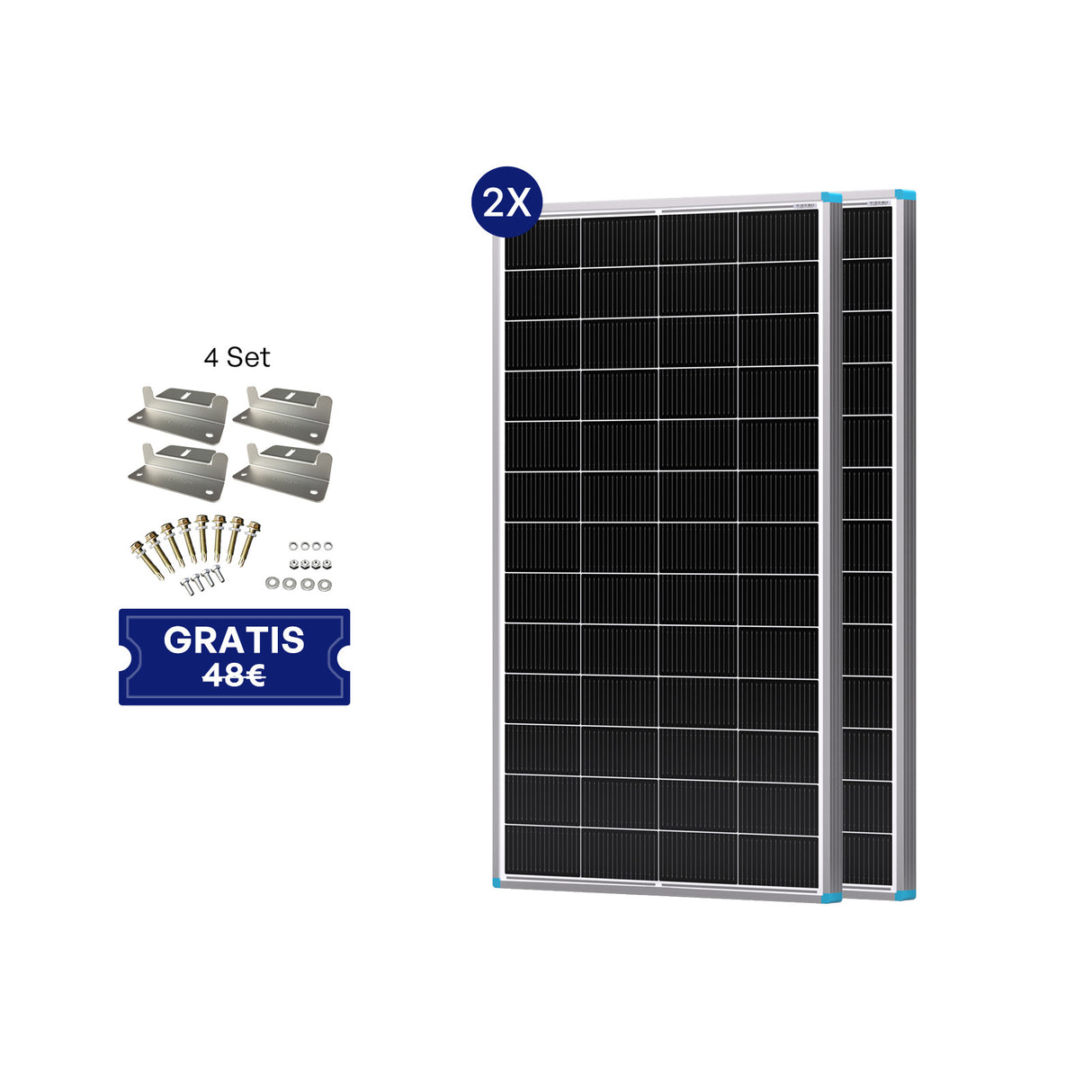 16BB N-Typ 200W Solarmodul