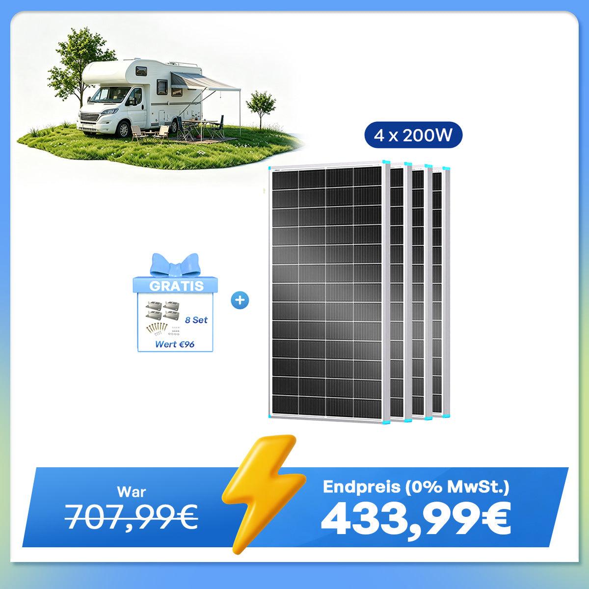 16BB N-Typ 200W/175W/100W Solarmodul