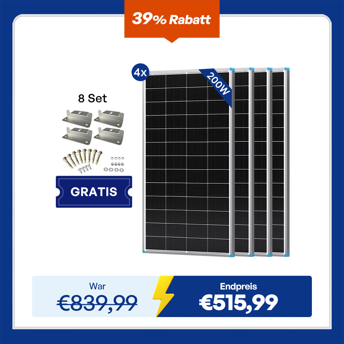 16BB N-Typ 200W/175W/100W Solarmodul