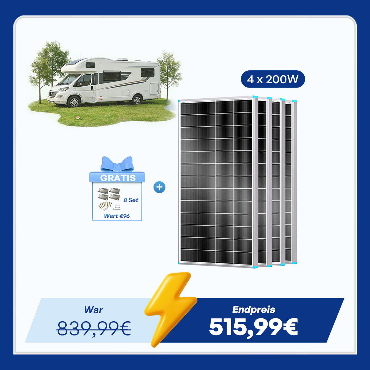 16BB N-Typ 200W Solarmodul