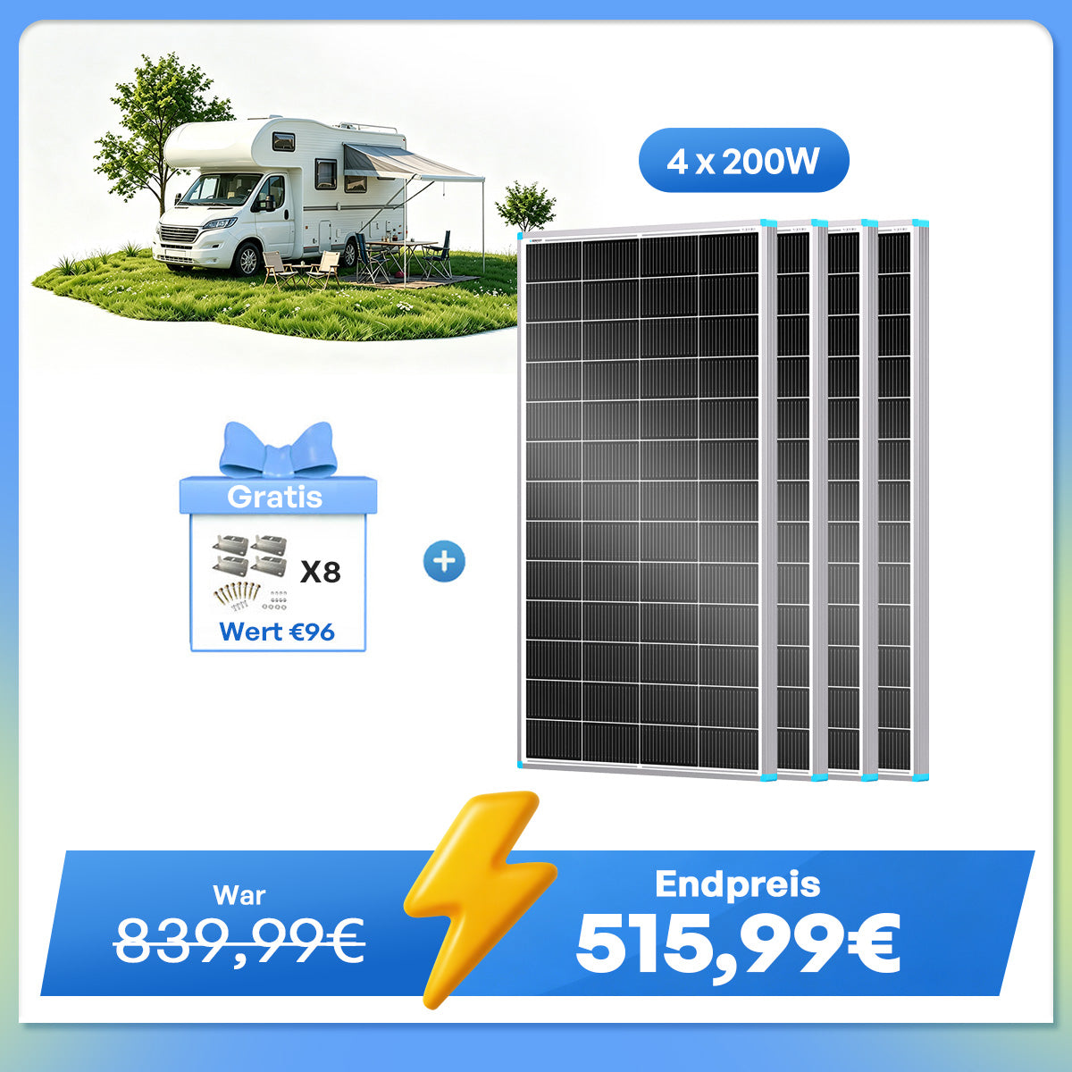 16BB N-Typ 200W/175W/100W Solarmodul