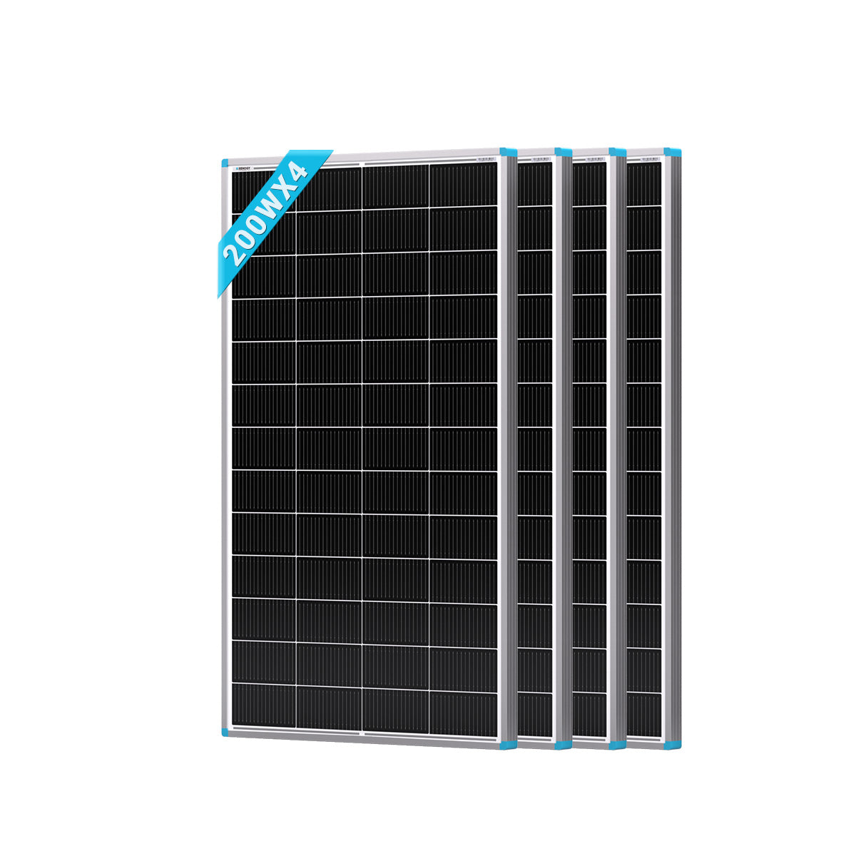 Renogy 12V 16BB N-Typ 4x200W Solarmodul 