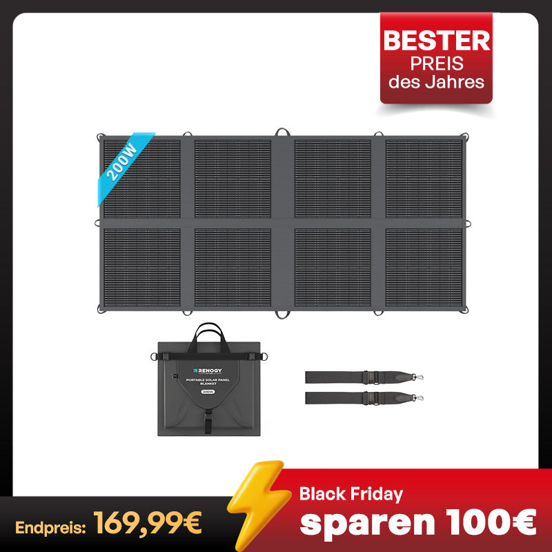 200W/400W tragbare Solardecke N-Typ Zelle