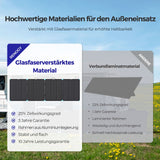 300W leichte Solartasche N-type 16BB 25% Wirkungsgrad