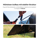 300W leichte Solartasche N-type 16BB 25% Wirkungsgrad