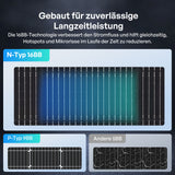 400W Bifaziales Solarmodul N-Typ