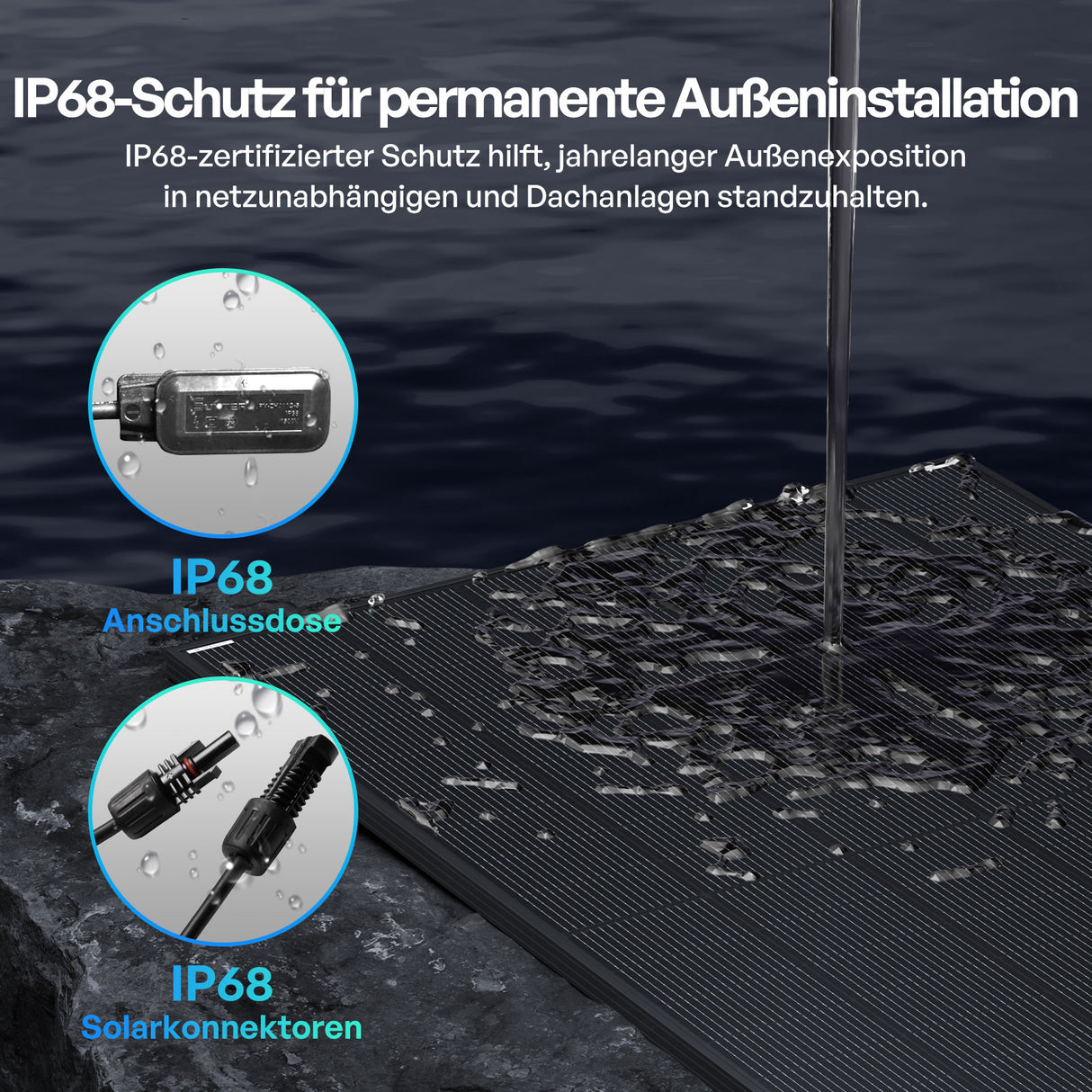 400W Bifaziales Solarmodul N-Typ